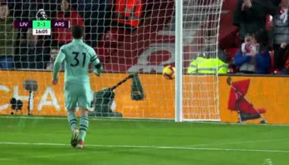  萨拉赫戴帽助利物浦大胜阿森纳  